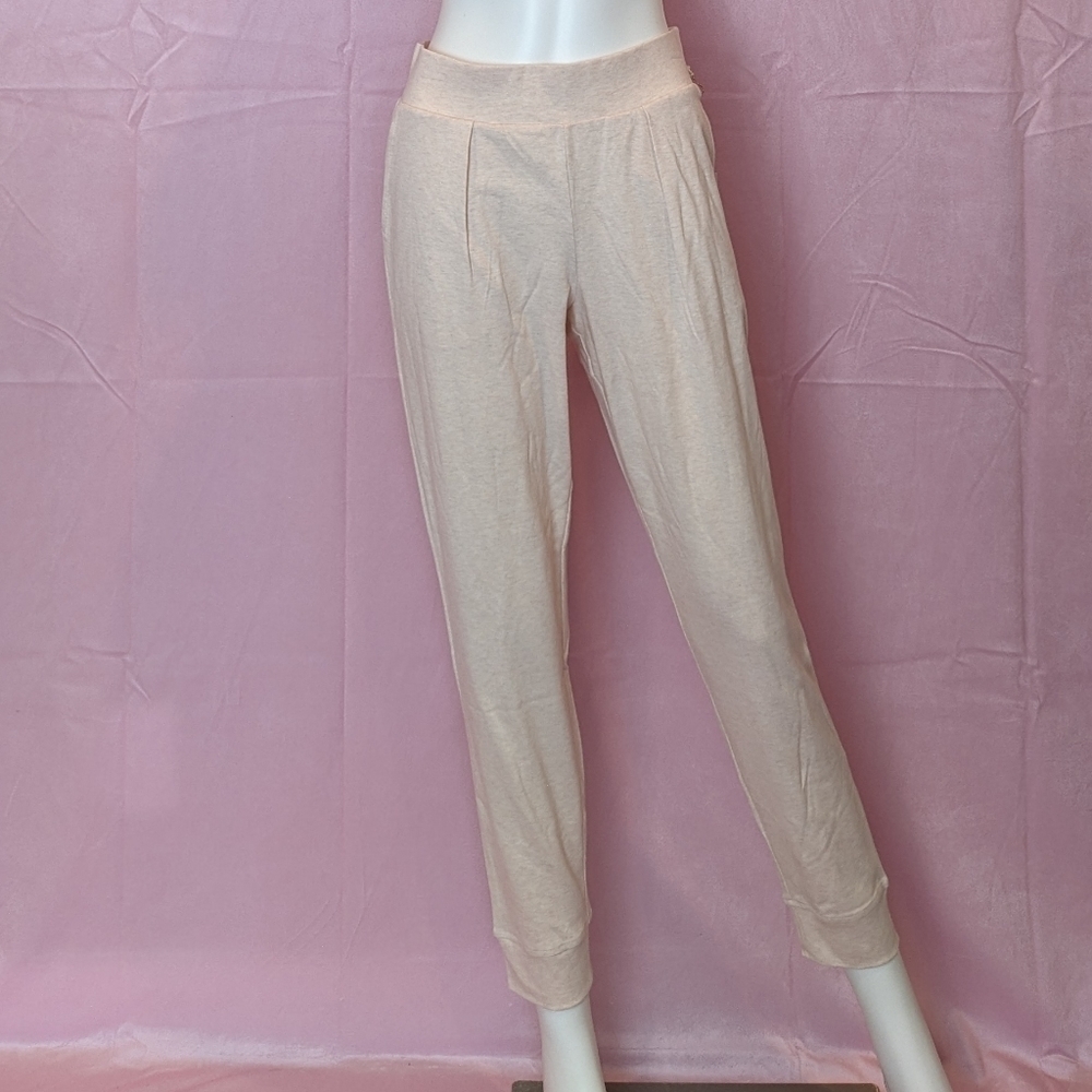 Haven Light Pink Pleated Front Lounge Joggers with Pockets
